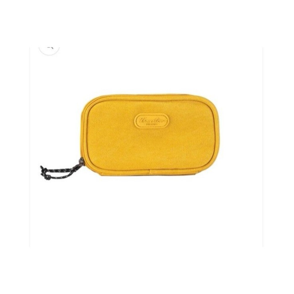 Travelon Jewelry Tech Accessory Yellow Toiletries Cosmetics Small Organizer